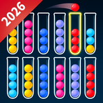Ball Sort: Farbe Sortierspiels