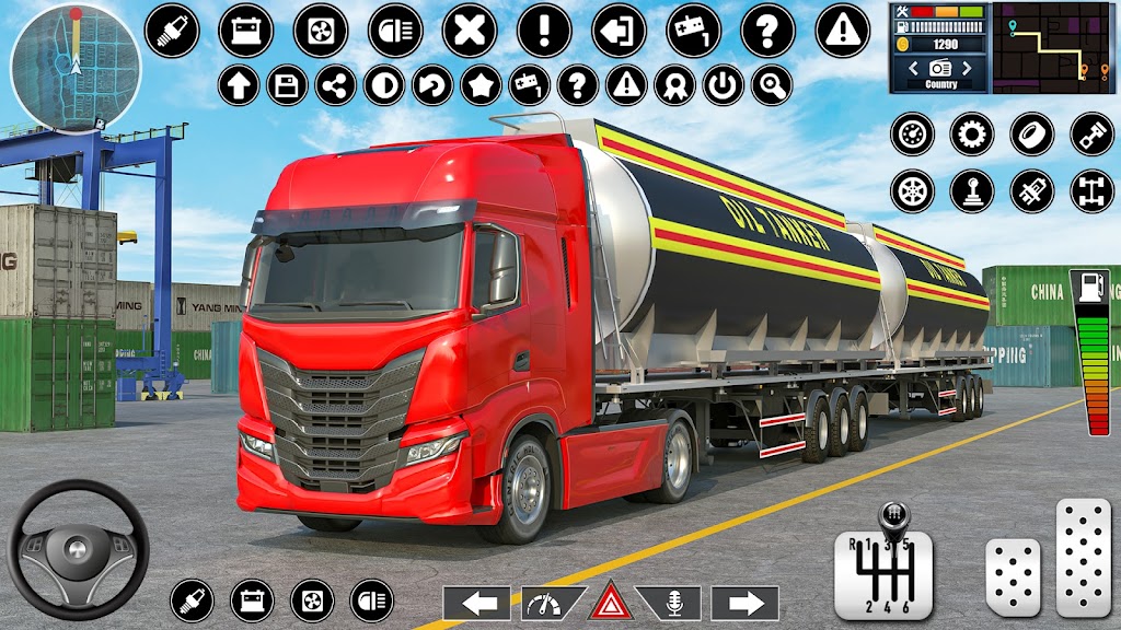 Descarga y juega a Oil Tanker Truck Driving Games gratis