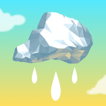 Cloud fall: make it rain